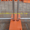 2.4X2.1m Australia Temporary Fence with Concrete Base and Clamps